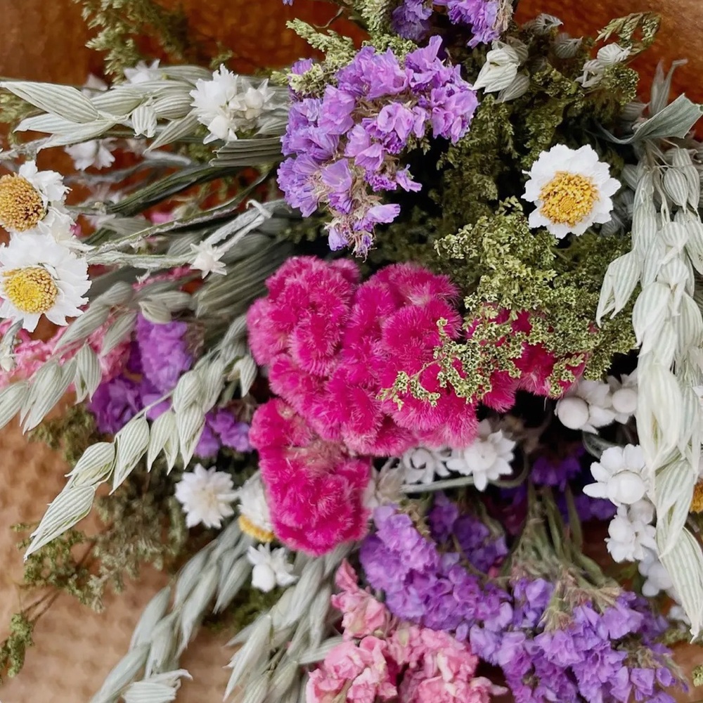 Charmed Wildflower & Grains Dried Bouquet